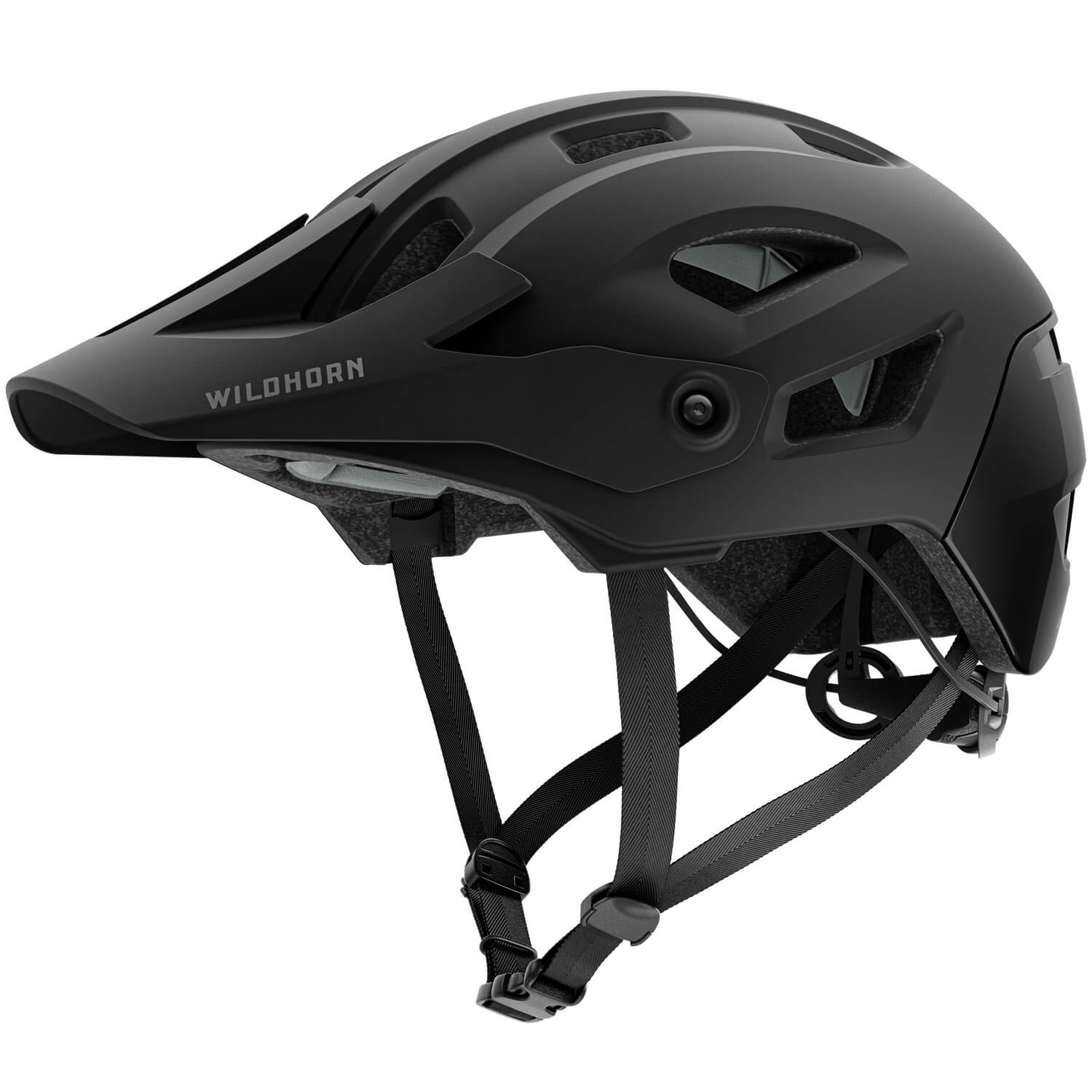 Mtb best sale helmet black