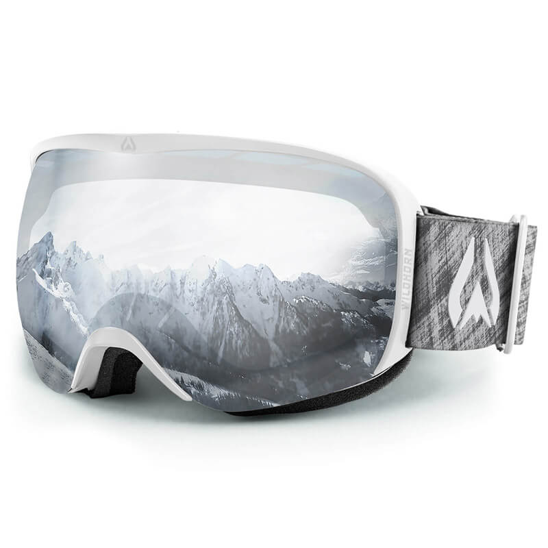 Grey store ski goggles